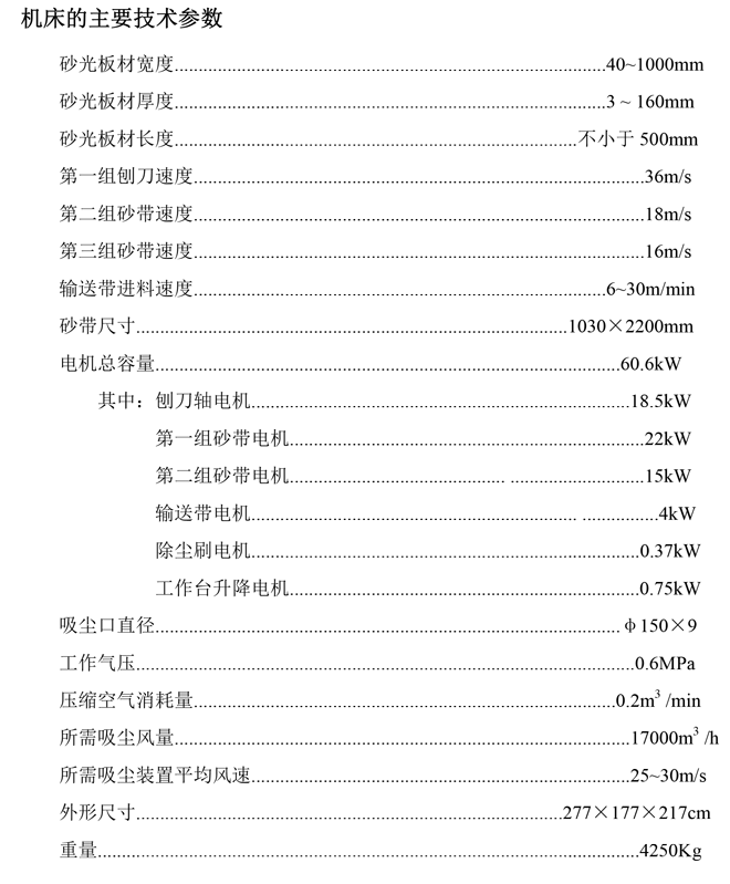 SPR-RP1000 刨木砂光机